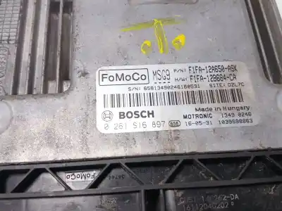 Peça sobressalente para automóvel em segunda mão centralina de motor uce por ford focus iii 1.0 ecoboost referências oem iam 0261s16897 13490246 f1fa12a650ask
