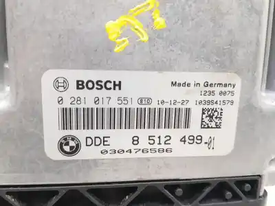 Peça sobressalente para automóvel em segunda mão centralina de motor uce por bmw x1 (e84) 2.0 turbodiesel cat referências oem iam 851249901  0281017551
