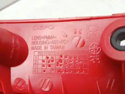 Second-hand car spare part right tailgate light for seat leon (1p1) reference oem iam references 1p0945112c 16854334 