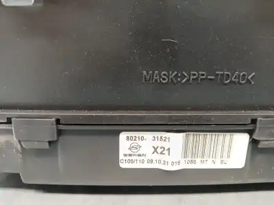 Pezzo di ricambio per auto di seconda mano pannello degli strumenti per ssangyong actyon i 200 xdi 4wd riferimenti oem iam 8021031521  