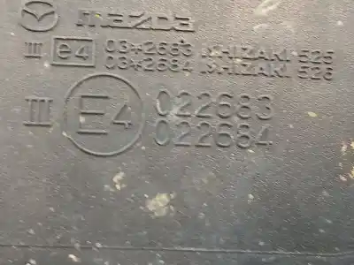 Peça sobressalente para automóvel em segunda mão espelho retrovisor direito por mazda 3 (bl) 1.6 mzr (bl14) referências oem iam e4022683  e4022684