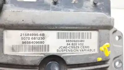 Gebrauchtes Autoersatzteil steuergerät federungssteuergerät zum peugeot 607 (s2) básico oem-iam-referenzen 9650920480  9656409680