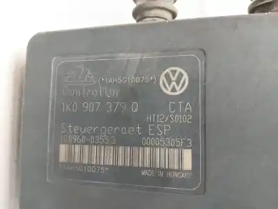 Peça sobressalente para automóvel em segunda mão abs por seat leon (1p1) 2.0 tdi 16v referências oem iam 1k0614517n 1k0907379q 10020601814
