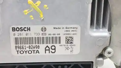 Second-hand car spare part ecu engine control for toyota corolla (_e12_) 1.4 d (nde120_) oem iam references 8966102a90  0281011733