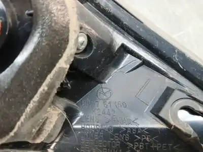 Second-hand car spare part left tailgate light for mazda 3 (bl) 1.6 mzr (bl14) oem iam references bbn751160  