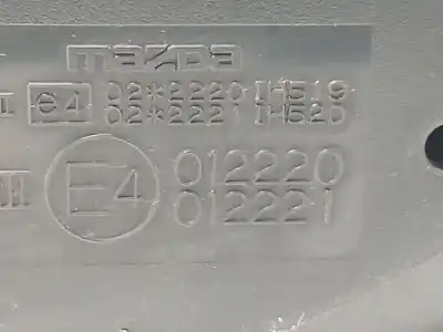 Peça sobressalente para automóvel em segunda mão espelho retrovisor direito por mazda 6 hatchback (gg) 2.0 di (gg14) referências oem iam e4012220  e4012221
