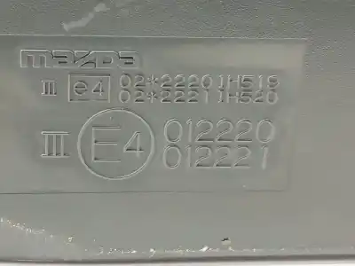 Peça sobressalente para automóvel em segunda mão espelho retrovisor esquerdo por mazda 6 hatchback (gg) 2.0 di (gg14) referências oem iam e4012220  e4012221