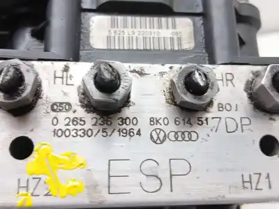 Second-hand car spare part abs for audi a4 b8 (8k2) 2.0 tdi oem iam references 0265236300 8k0614517dp 8k0907379bb