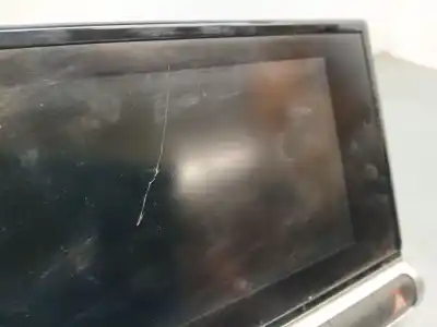 Second-hand car spare part multifunction display for citroen c4 cactus 1.6 bluehdi 100 oem iam references 98010025zd  