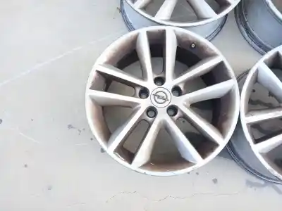 Автозапчастина б/у комплект коліс для opel astra h twintop (a04) 1.9 cdti (l67) посилання на oem iam 7jx17h2 et35 17 pulgadas 