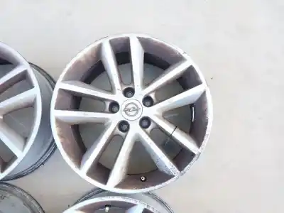 Автозапчастина б/у комплект коліс для opel astra h twintop (a04) 1.9 cdti (l67) посилання на oem iam 7jx17h2 et35 17 pulgadas 