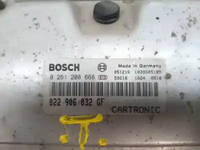 Автозапчастина б/у ебу контролер двигуна для porsche cayenne (9pa) 3.2 посилання на oem iam 0261208668  022906632gf