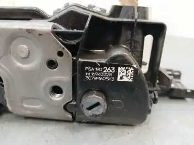 Second-hand car spare part rear right door lock for citroen c-elysée shine oem iam references psa190263  307mm625k3
