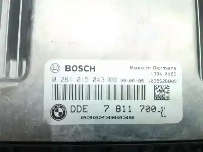 Peça sobressalente para automóvel em segunda mão centralina de motor uce por bmw 1 (e87) 120 d referências oem iam 0281015043 030238038 781170001