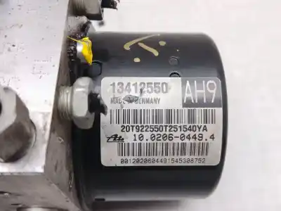 Pièce détachée automobile d'occasion abs (système anti-blocage des roues) pour opel astra j (p10) 1.6 cdti (68) références oem iam 13412550  10020604494