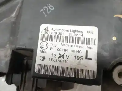 Автозапчастина б/у ліва фара для audi a4 b7 (8ec) 2.0 tdi 16v посилання на oem iam 0301219201  