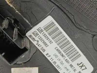 Автозапчастина б/у ліве дзеркало для opel insignia a (g09) 2.0 cdti (68) посилання на oem iam 13320192  