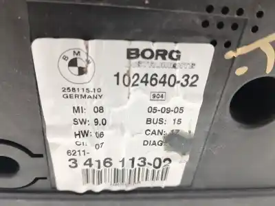 Peça sobressalente para automóvel em segunda mão quadrante por bmw x3 (e83) 2.0d referências oem iam 341611302  102464032