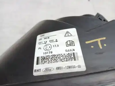 Tweedehands auto-onderdeel linker koplamp voor ford focus ii sedán (db_, fch, dh) 1.8 tdci oem iam-referenties 4m5113w030gd  