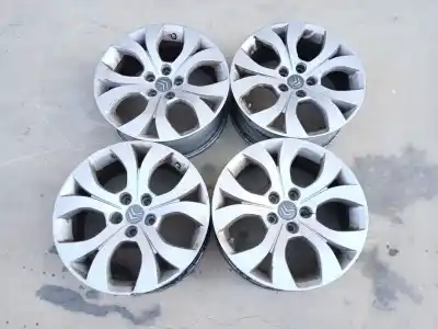 Peça sobressalente para automóvel em segunda mão jogo de jantes por citroen c5 iii (rd_) 2.0 hdi 140 referências oem iam 