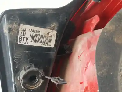 İkinci el araba yedek parçası sol kuyruk lambasi için opel mokka / mokka x (j13) 1.4 4x4 (_76) oem iam referansları 42435941  