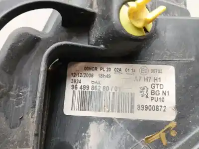 Peça sobressalente para automóvel em segunda mão farol / farolim esquerdo por peugeot 207/207+ (wa_, wc_) 1.4 16v referências oem iam 9649986280  89900872 Peça sobressalente para automóvel em segunda mão farol / farolim esquerdo por peugeot 207/207+ (wa_, wc_) 1.4 16v referências oem iam 9649986280  89900872