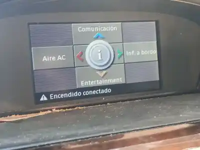 Second-hand car spare part multifunction display for bmw 5 (e60) 520 d oem iam references 