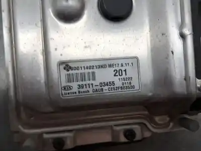 Peça sobressalente para automóvel em segunda mão centralina de motor uce por kia rio basic referências oem iam 3911103455 2284486 9001140213ko