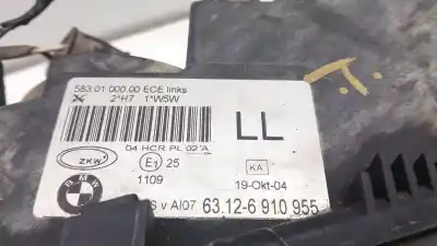 Second-hand car spare part left headlight for bmw 3 touring (e46) 320 d oem iam references 63126910955  