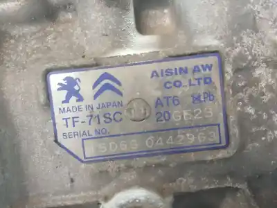 Автозапчасти б/у коробка передач за citroen c4 picasso intensive ссылки oem iam 20ge23  