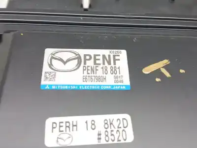 Second-hand car spare part ecu engine control for mazda cx-3 (dk) 2.0 skyactiv-g (dk5w, dk6w) oem iam references e6t67980h  penf18881