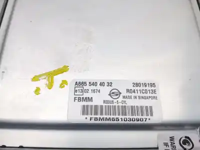 İkinci el araba yedek parçası ecu motor kontrol cihazi için ssangyong rodius i 2.7 xdi oem iam referansları a6655404032  
