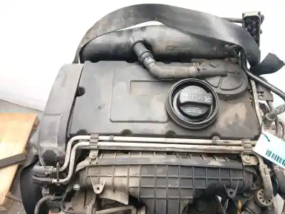 Second-hand car spare part complete engine for seat leon (1p1) 2.0 tdi 16v oem iam references bkd  