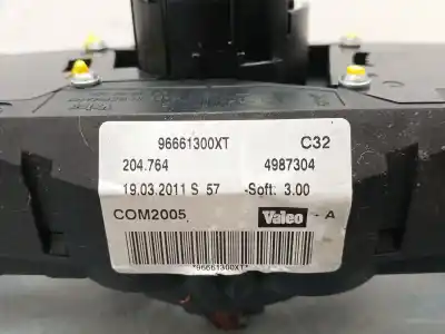 Pezzo di ricambio per auto di seconda mano comando multifunzione per peugeot 207/207+ (wa_, wc_) 1.4 hdi riferimenti oem iam 96661300xt  