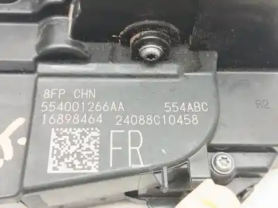 Peça sobressalente para automóvel em segunda mão fechadura da porta dianteira direita por omoda 5 1.6 tgdi referências oem iam 554001266aa  