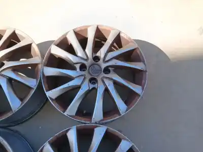Pezzo di ricambio per auto di seconda mano set di cerchione in lega per citroen c4 picasso i monospace (ud_) 1.6 hdi riferimenti oem iam 65jx17ch4 et26  