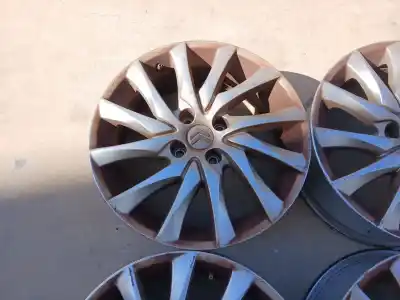 Pezzo di ricambio per auto di seconda mano set di cerchione in lega per citroen c4 picasso i monospace (ud_) 1.6 hdi riferimenti oem iam 65jx17ch4 et26  