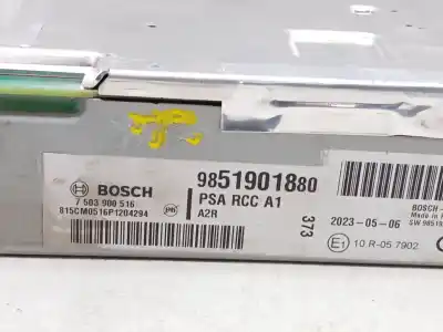 Автозапчастина б/у gps навігаційна система для citroen c3 aircross ii (2r_, 2c_) 1.2 puretech 110 (2rhnzb, 2rhnzw, 2rhnpx, 2rhnpj) посилання на oem iam 9851901880  