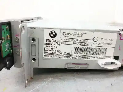 Peça sobressalente para automóvel em segunda mão sistema de áudio / rádio cd por bmw 5 (e60) 520 d referências oem iam 918790301  