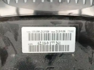 Peça sobressalente para automóvel em segunda mão quadrante por bmw 5 (e60) 520 d referências oem iam 62109177261  110080213938