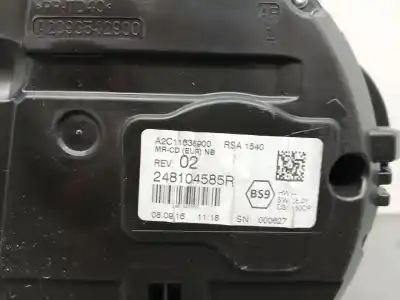 Peça sobressalente para automóvel em segunda mão quadrante por renault talisman (lp_) 1.6 dci 160 referências oem iam 248104585r  