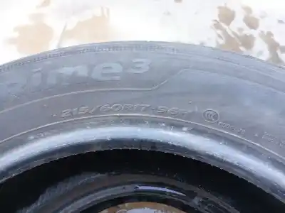 Second-hand car spare part tire for nissan qashqai / qashqai +2 i (j10, nj10, jj10e) 1.5 dci oem iam references 215-60-17 96h hankook 2023 