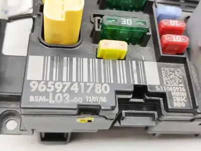 Peça sobressalente para automóvel em segunda mão centralina bsm por citroen c2 (jm_) 1.1 referências oem iam 9659741780  