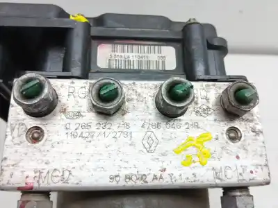 Peça sobressalente para automóvel em segunda mão abs por dacia sandero 1.5 dci referências oem iam 476604621r  0265232718