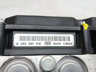 Peça sobressalente para automóvel em segunda mão abs por dacia sandero 1.5 dci referências oem iam 476604621r  0265232718