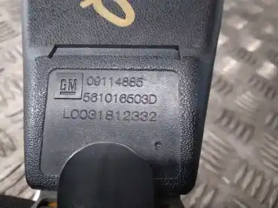 Pezzo di ricambio per auto di seconda mano pretenditore airbag sinistro per opel corsa c club riferimenti oem iam 09114885  