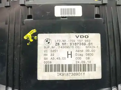 Peça sobressalente para automóvel em segunda mão quadrante por bmw 3 touring (e91) 325 d referências oem iam 709157962  918736901