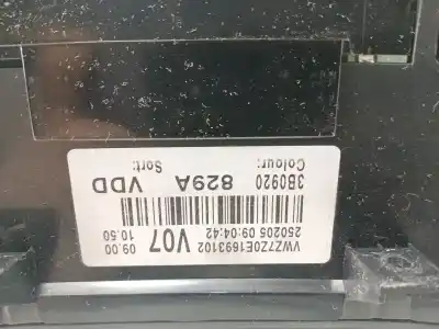 Автозапчастина б/у панель інструментів для volkswagen passat b5.5 variant (3b6) 1.9 tdi 4motion посилання на oem iam 3b0920829a  110080198008