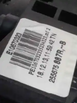 Piesă de schimb auto la mâna a doua CONTROL MULTIFUNCTIONAL pentru RENAULT CLIO IV  Referințe OEM IAM 255675887R 255675887R 