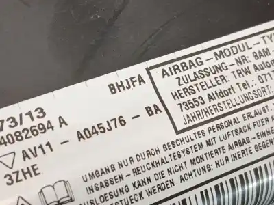 Second-hand car spare part airbag kit for ford b-max (jk) 1.0 ecoboost oem iam references av11p045f16aa  